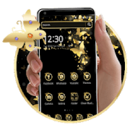 Golden Butterfly Theme icon