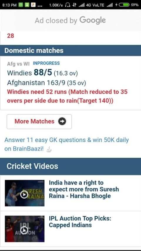 cricbuzz in cb स्क्रीनशॉट 4