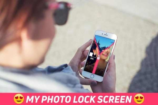 My Photo Lock screen Zipper screenshot 2