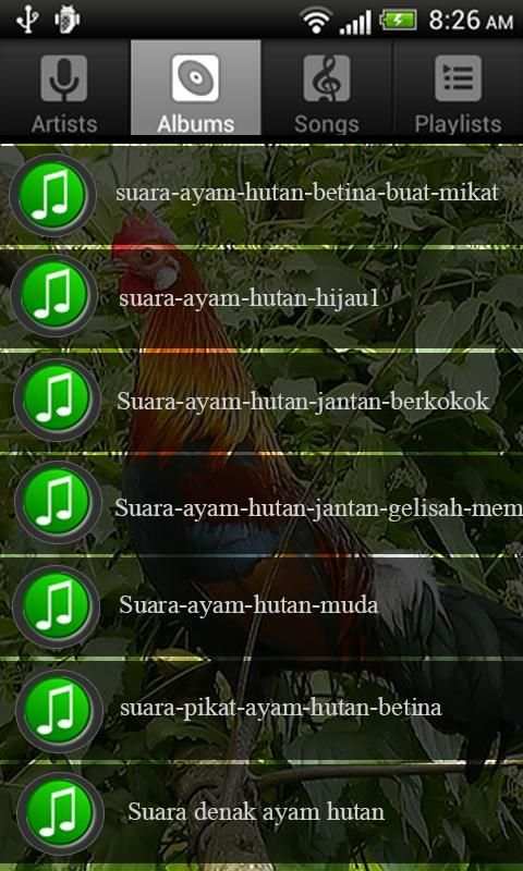 Suara Denak Ayam Hutan Offline screenshot 2