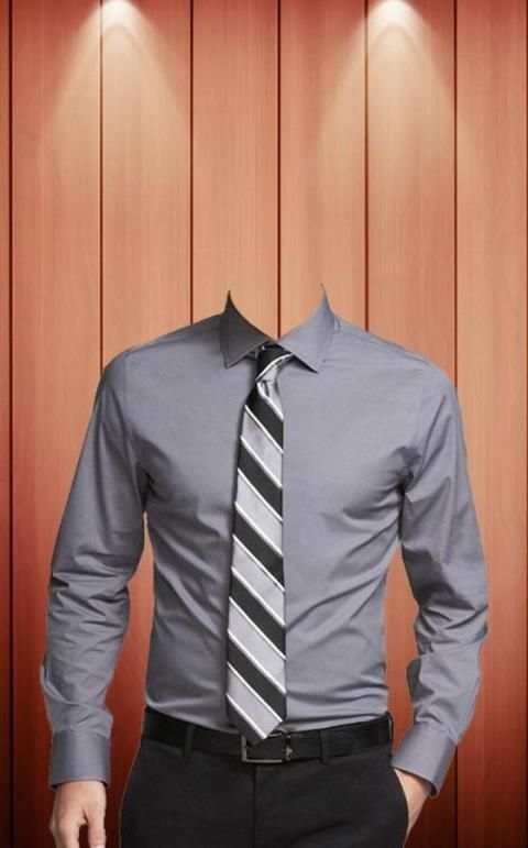 Man Shirt Photo Suit screenshot 3