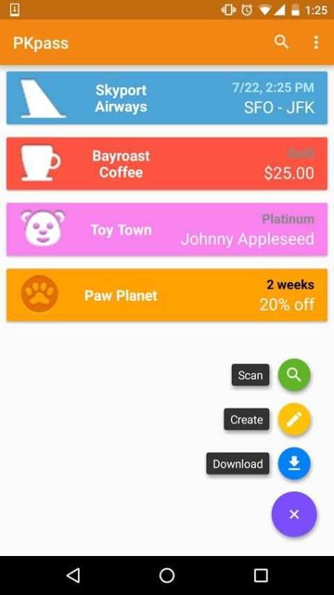 PKPASS 4 Android screenshot 7