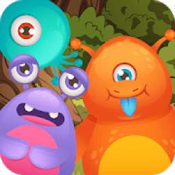 Candy monster match 3 game