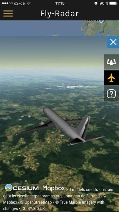 Flugverfolgung: Live Flugradar - Fly Radar screenshot 3
