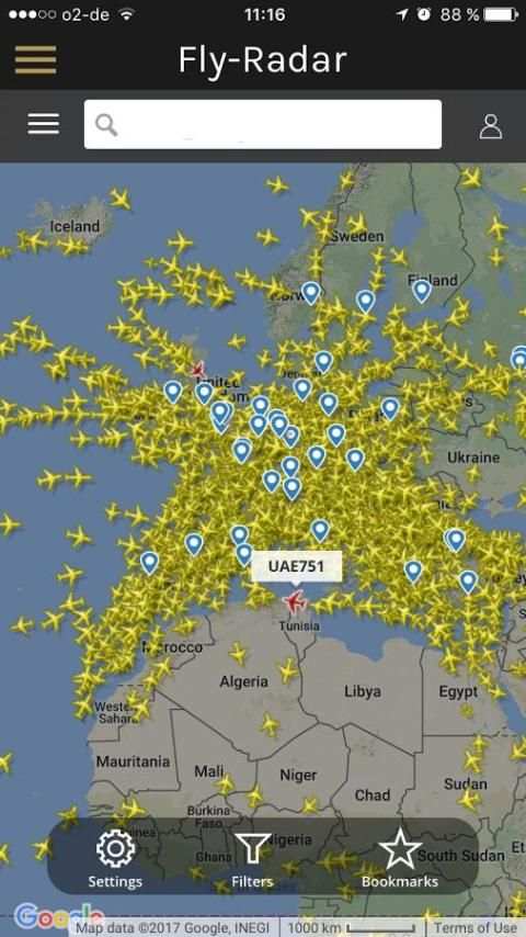 Flugverfolgung: Live Flugradar - Fly Radar screenshot 6