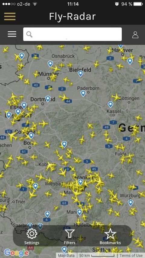 Flugverfolgung: Live Flugradar - Fly Radar screenshot 5