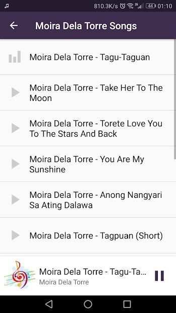 Moira Dela Torre all songs screenshot 3
