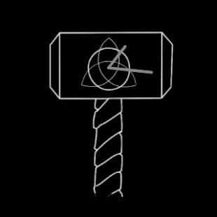 Thor Hammer Watchface screenshot 4
