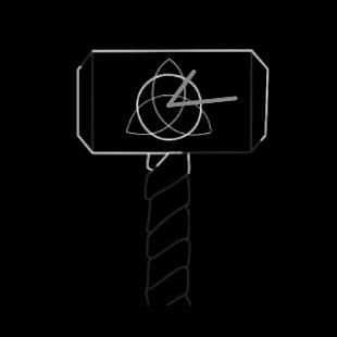 Thor Hammer Watchface screenshot 3