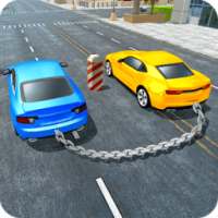 Impossible Chained Cars Match