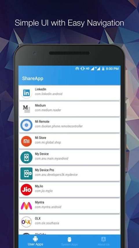ShareApp - App Details, APK Backup and Share स्क्रीनशॉट 4