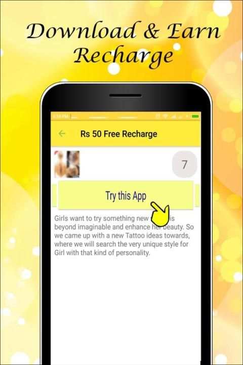 Rs 50 Free Recharge screenshot 4
