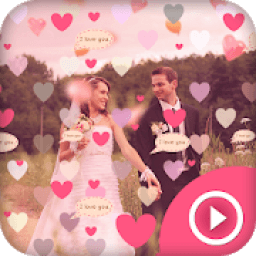 ikon Heart Photo Effect To Video Maker