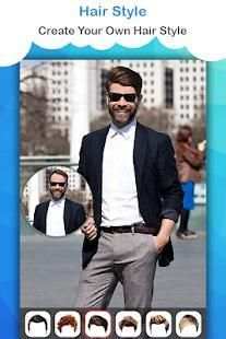 Man HairStyle Photo Editor New screenshot 3