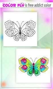Colorfly : Coloring Book screenshot 4
