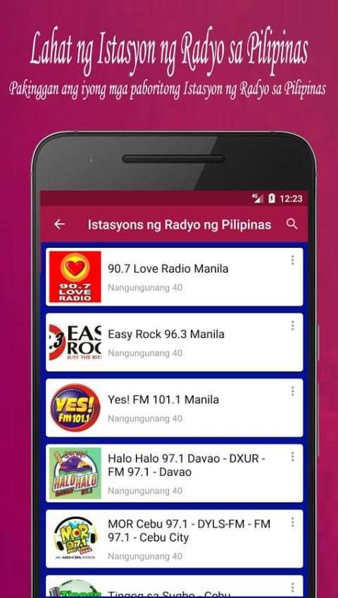 Philipphines Radio Stations 2018 screenshot 5