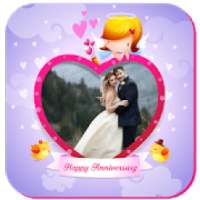 Anniversary Photo Frame Editor Blur Bokeh Effects on 9Apps
