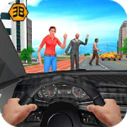 Taxi Driver Game - Offroad Taxi Driving Sim