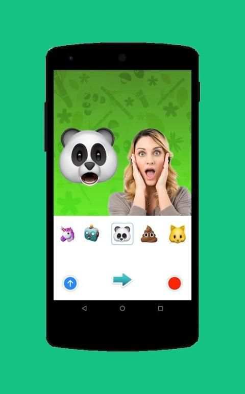 Animoji for Android - Phone X Emoji 3D Face Swap स्क्रीनशॉट 3