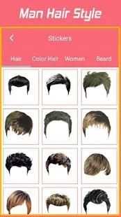 Man HairStyle Photo Editor screenshot 4