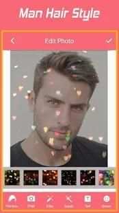 Man HairStyle Photo Editor screenshot 3