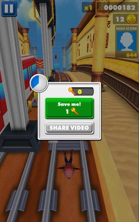 Spider Run Subway Temple Char स्क्रीनशॉट 3