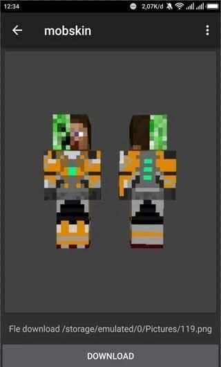 Mob Skins_for_Minecraft PE screenshot 2