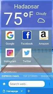 Indian Web Browser Pro screenshot 2