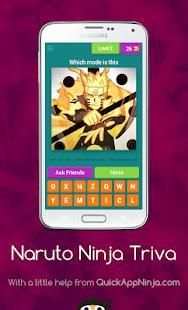 Naruto Ninja Trivia screenshot 6