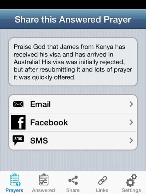 Mission Prayers screenshot 2