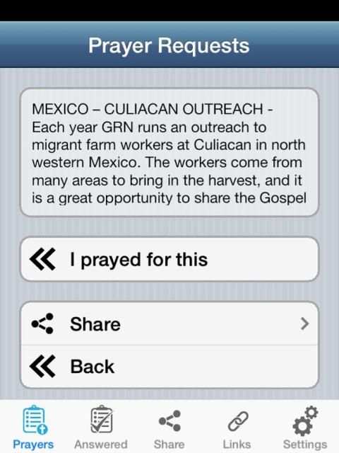 Mission Prayers screenshot 1
