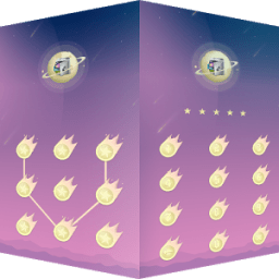 AppLock Theme Shooting Star आइकन