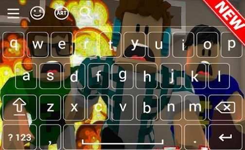 Keyboard For Roblox HD Wallpapers screenshot 2