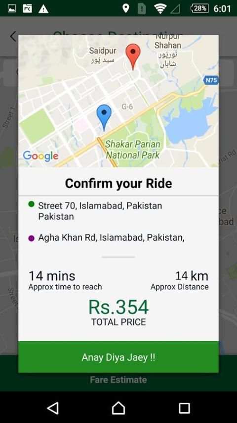 Pak Taxi (Beta) screenshot 3
