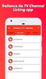 Channel list-Recharge for Reliance Digital Jio TV स्क्रीनशॉट 4