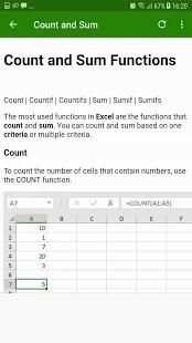 MS Excel Tutorial 3 تصوير الشاشة