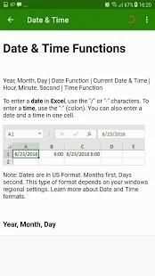 MS Excel Tutorial 2 تصوير الشاشة