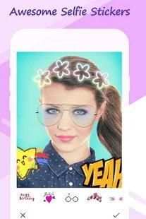 B621 selfie photo editor screenshot 2