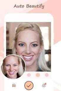 B621 selfie photo editor screenshot 3