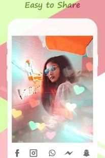 B621 selfie photo editor screenshot 1