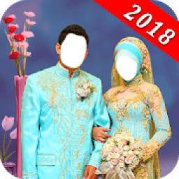 ikon Muslim Couple Photo Suit Maker