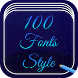 ikon 100 Font Style