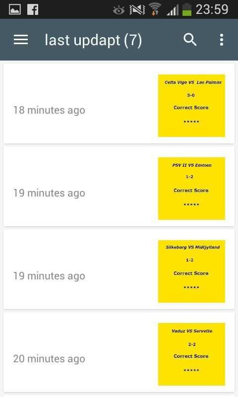 Correct Score Fixed screenshot 7