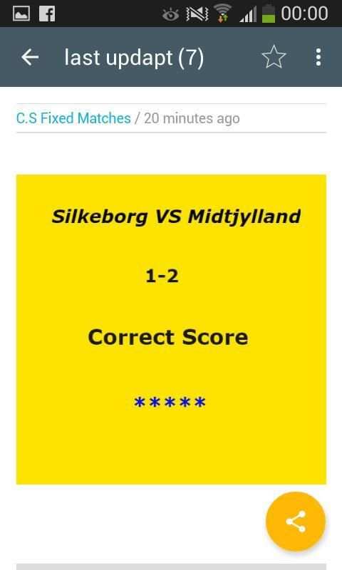 Correct Score Fixed screenshot 4