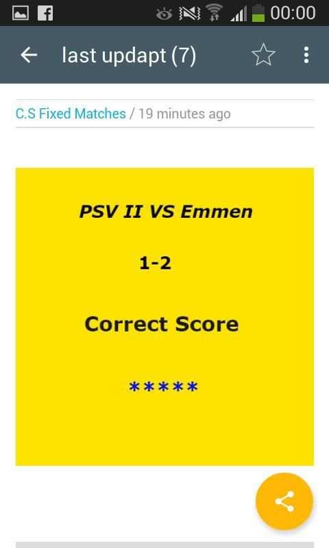 Correct Score Fixed screenshot 5