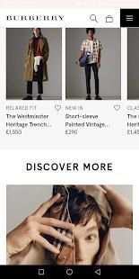 Burberry Online Shopping screenshot 1