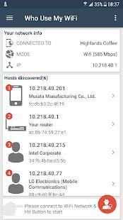 Who use My Wifi - Wifi router master, Network scan screenshot 7