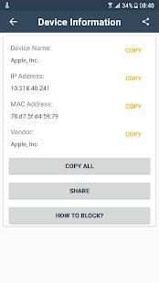 Who use My Wifi - Wifi router master, Network scan screenshot 5