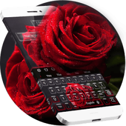 ikon Keyboard Red Rose