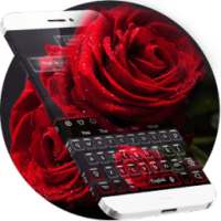 Keyboard Red Rose on 9Apps